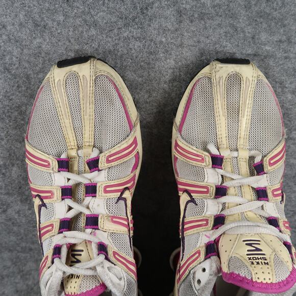 Nike Shoes Womens 8.5 Shox Sneaker Athletic Trainer Active Workout Gym Sport Y2k - Picture 8 of 11